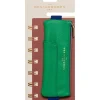 Outlet Designworks Bolsa Estojo Couro Vegan - Verde E Azul
