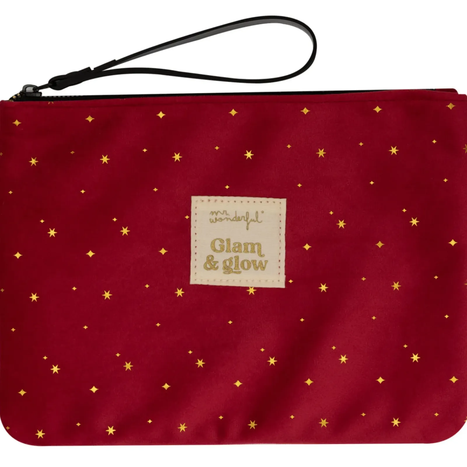 Best Mr. Wonderful Bolsa Necessaire - Glam&Glow Velvet