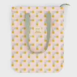 Online Mr. Wonderful Bolsa Quadrados Coloridos - Hello Sunshine