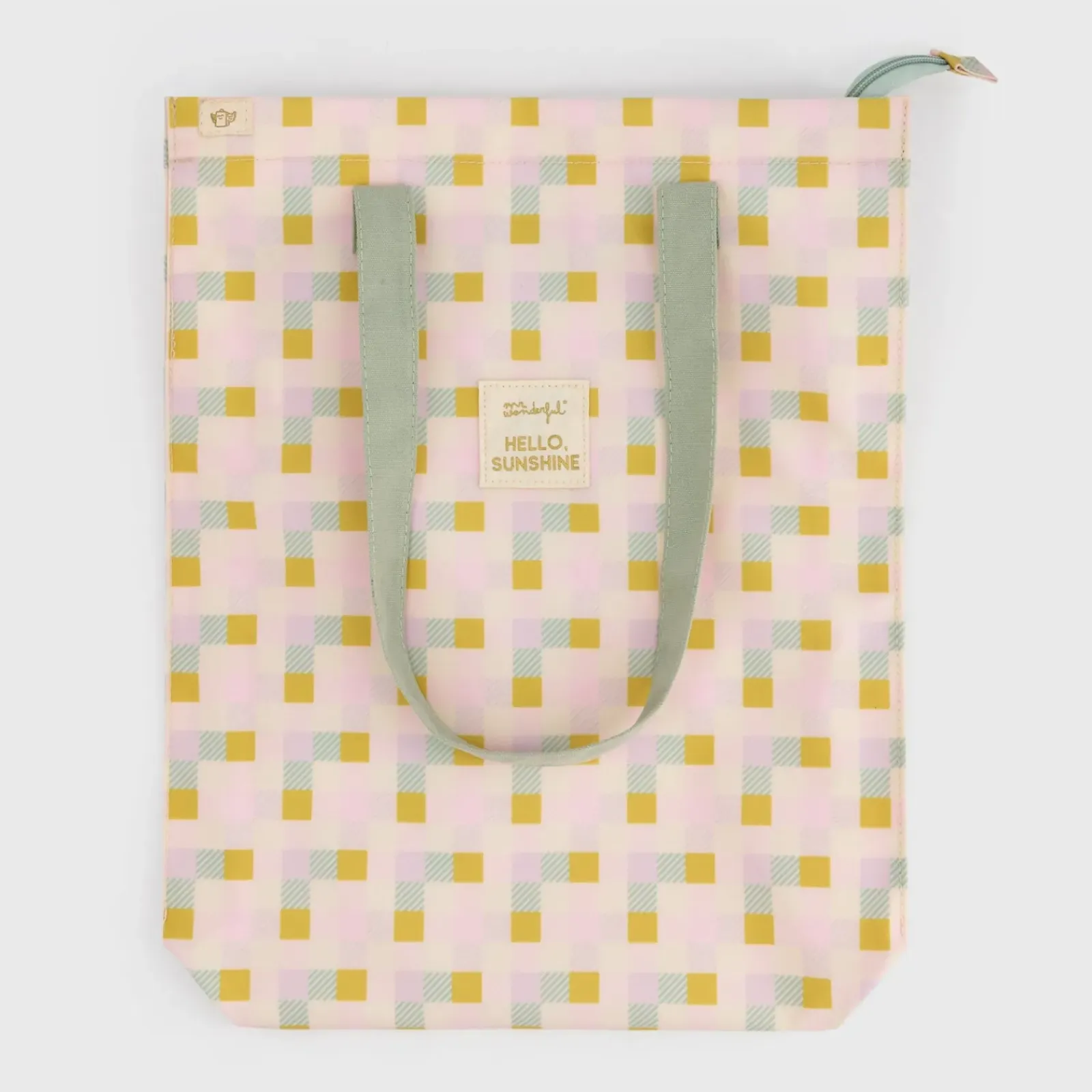 Online Mr. Wonderful Bolsa Quadrados Coloridos - Hello Sunshine
