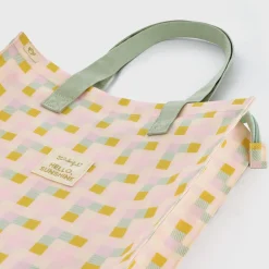Online Mr. Wonderful Bolsa Quadrados Coloridos - Hello Sunshine