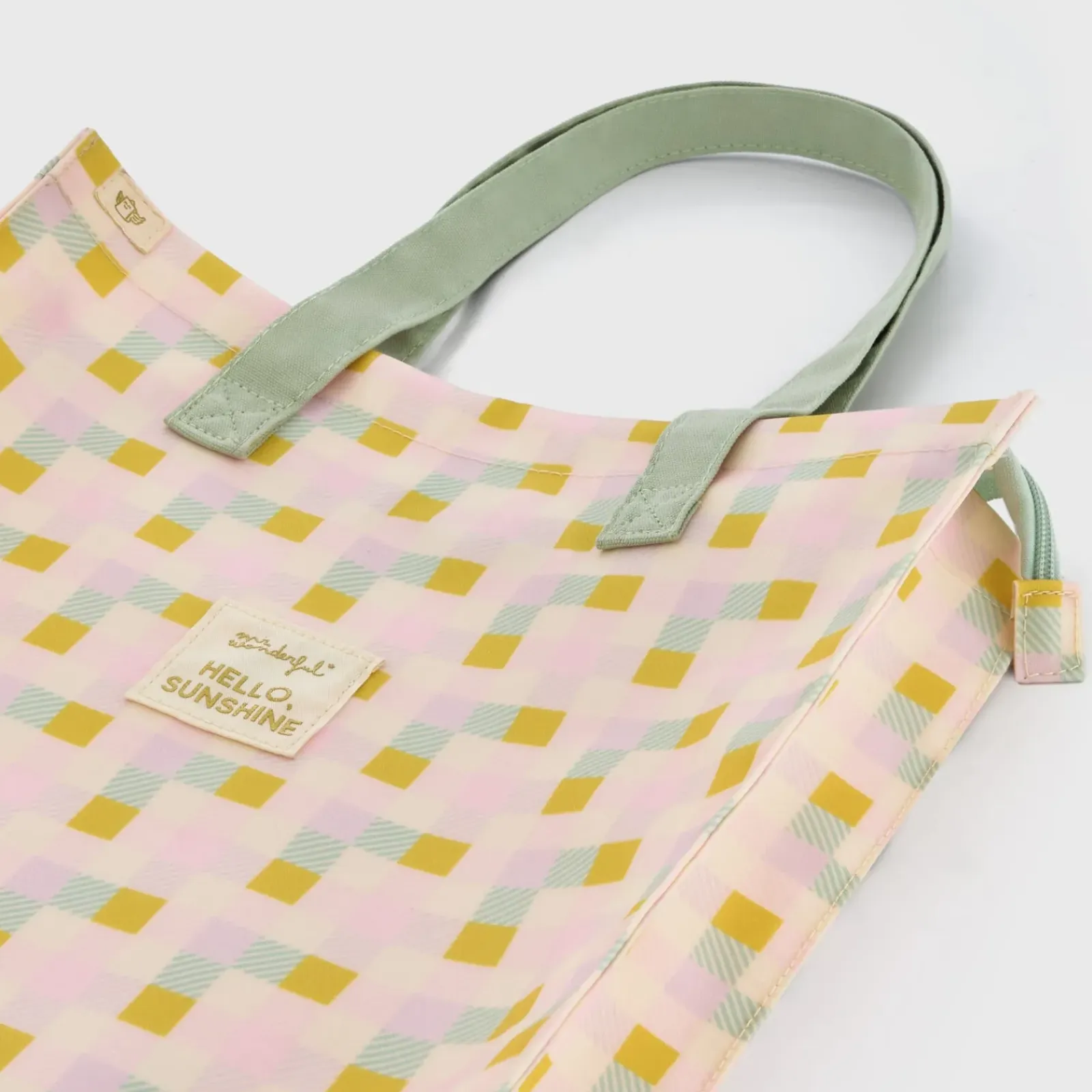 Online Mr. Wonderful Bolsa Quadrados Coloridos - Hello Sunshine