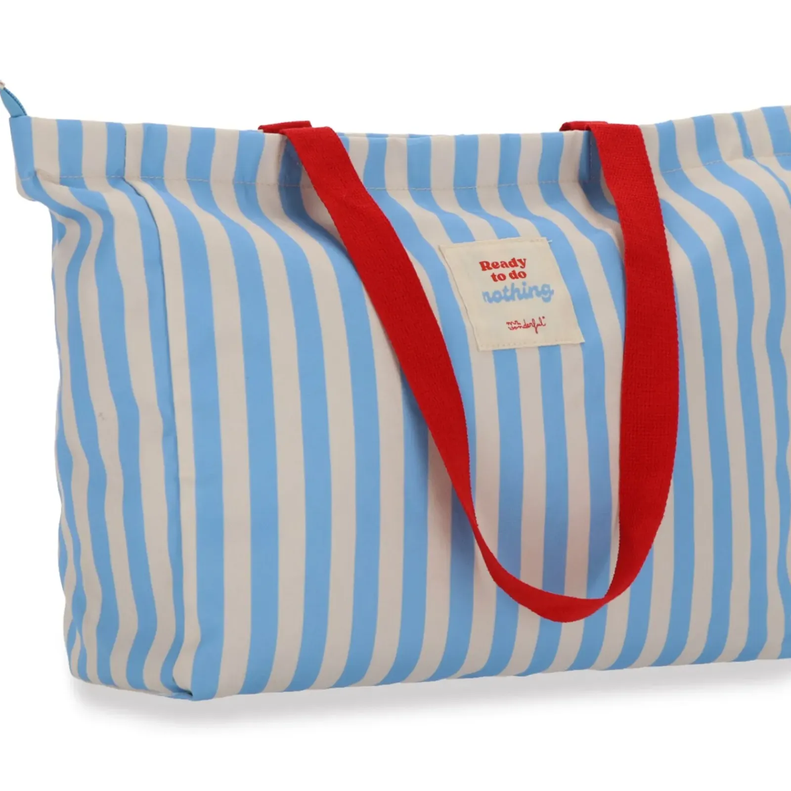 Mr Wonderfull Bolsas E Necessaires > Bolsa Risca Azul Branca - Red To Go