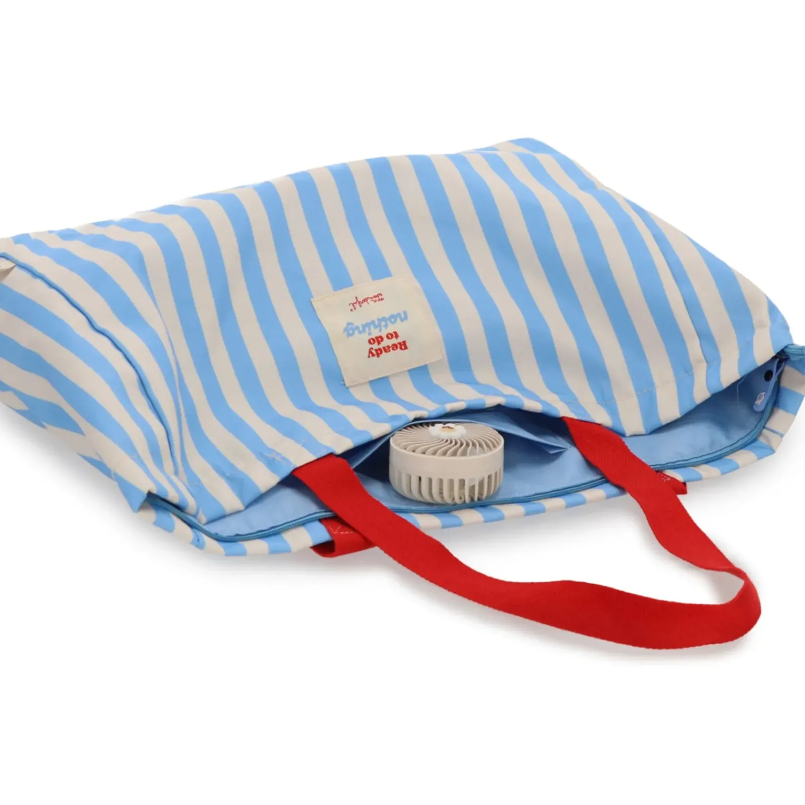 Mr Wonderfull Bolsas E Necessaires > Bolsa Risca Azul Branca - Red To Go