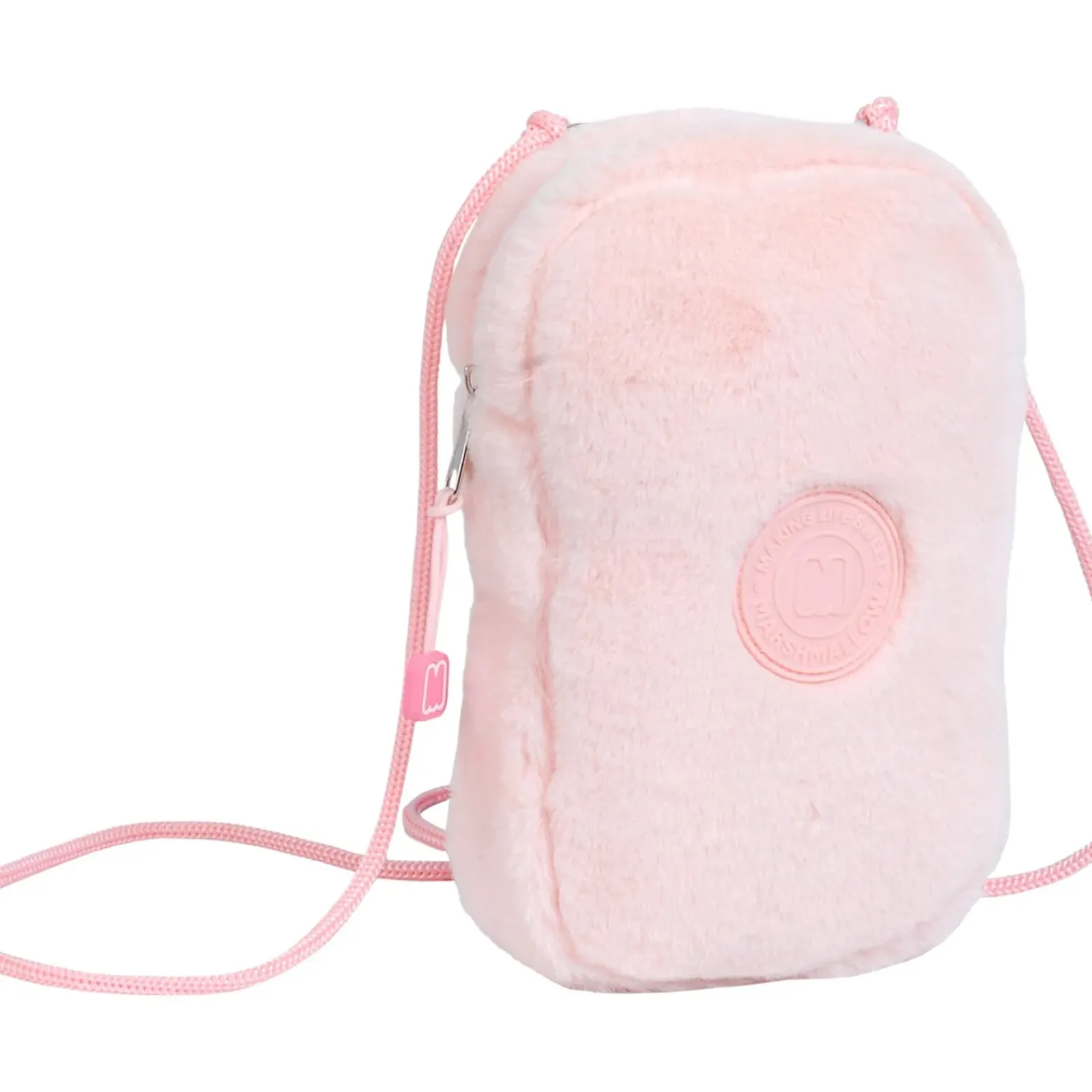 Marshmallow Juvenil > Bolsa Telemóvel Furry Pink