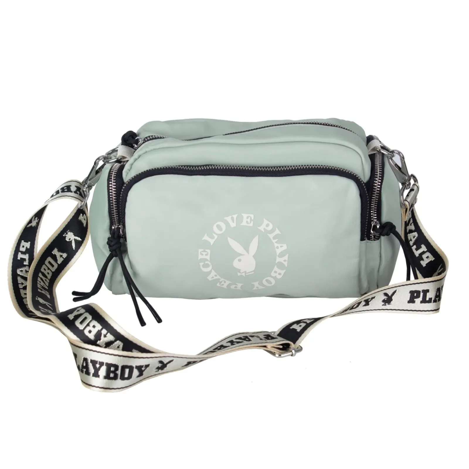 Playboy Bolsa Tiracolo Peace&Love Green