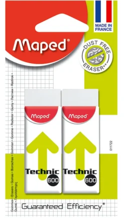 Maped Borracha Branca Technic 2 unidades