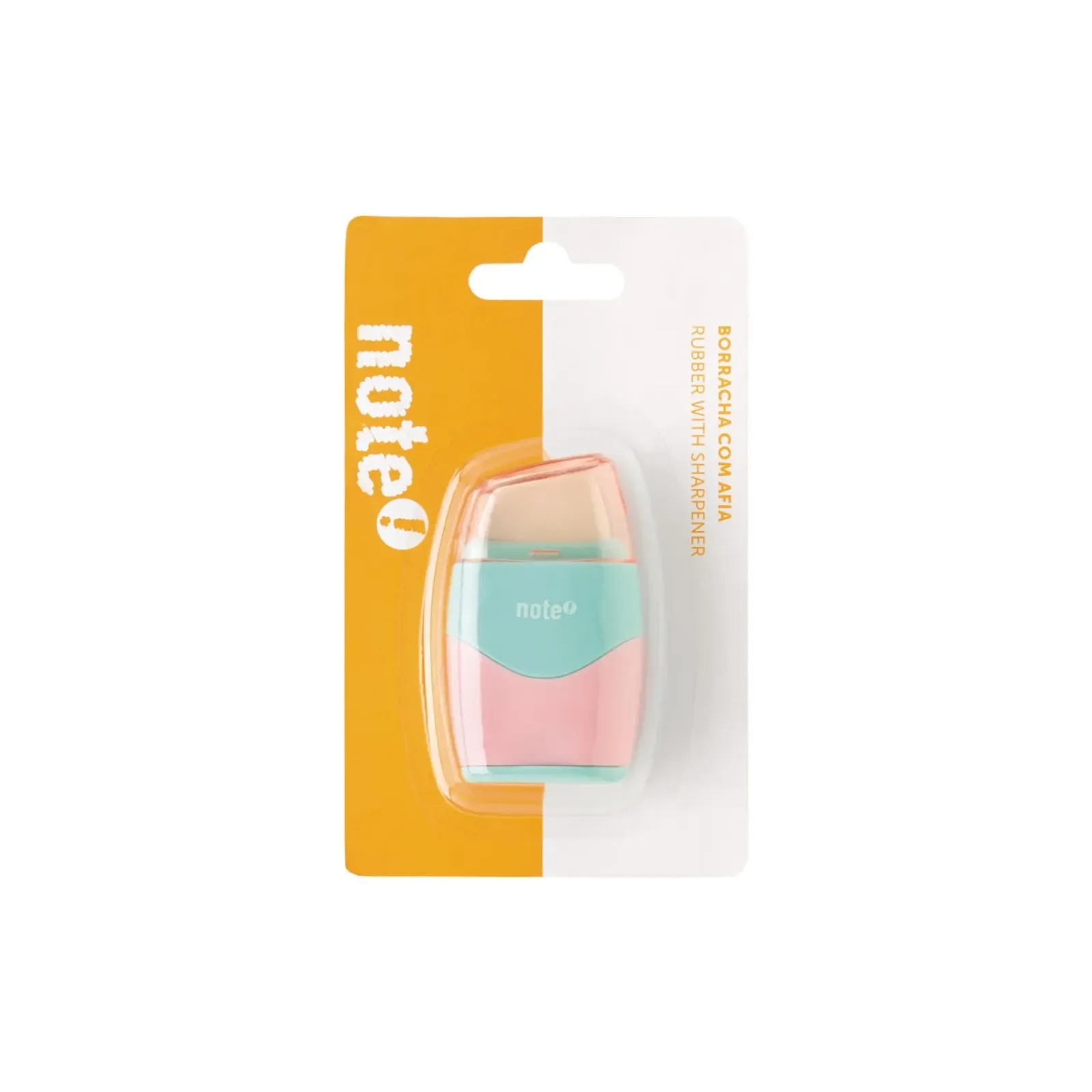 New Note! Borracha com Afia Pastel (várias cores)