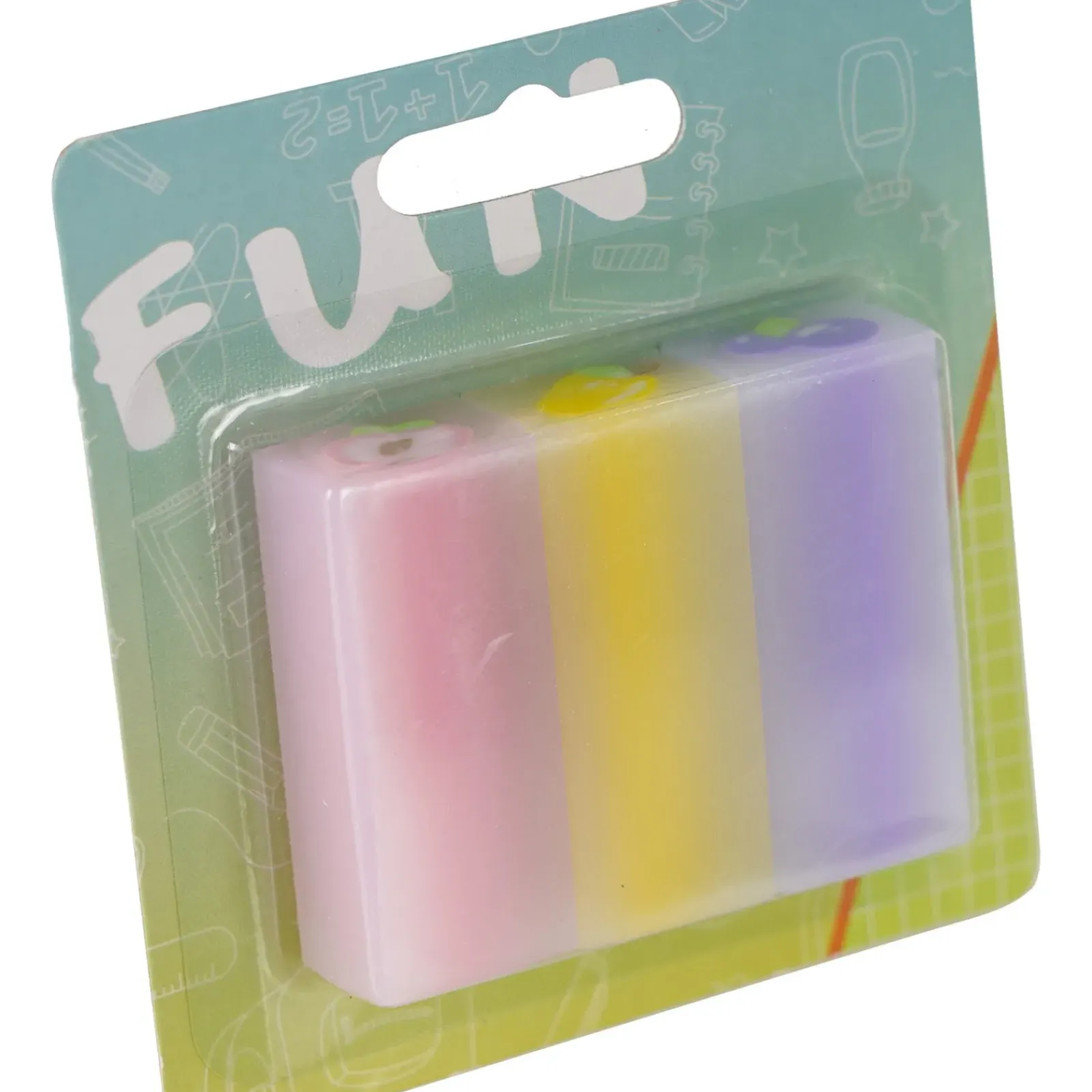Sem Marca Borracha Com Perfume 3 Unidades