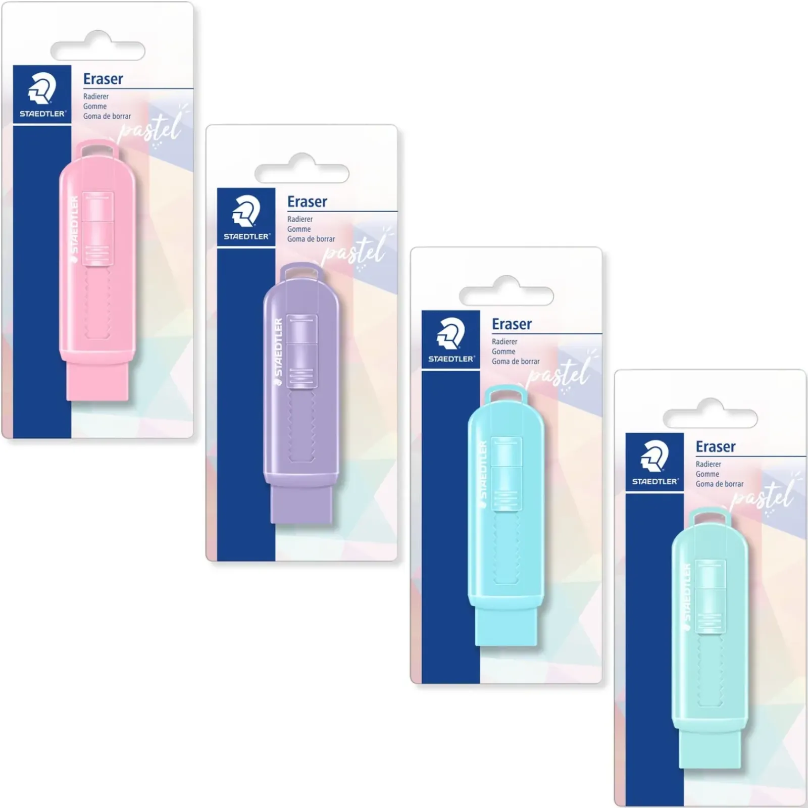 Staedtler Borrachas E Corretores > Borracha Cor Pastel com Proteção (várias cores)
