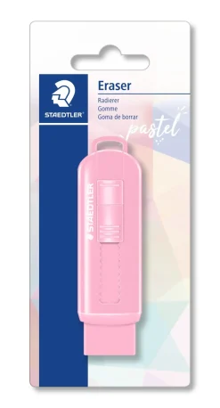 Staedtler Borrachas E Corretores > Borracha Cor Pastel com Proteção (várias cores)