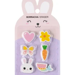 Outras Marcas Borrachas E Corretores > Borracha Fun Sort Bunny Joy 6 Unidades