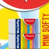 Maped Borrachas E Corretores > Borracha Mini Softy 3 unidades