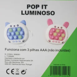 Sale Onetop Brinquedo Popit Luminoso