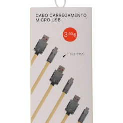 Starmax Eletrónica > Cabo Carregador Micro USB Pastel 2A 1 Metro
