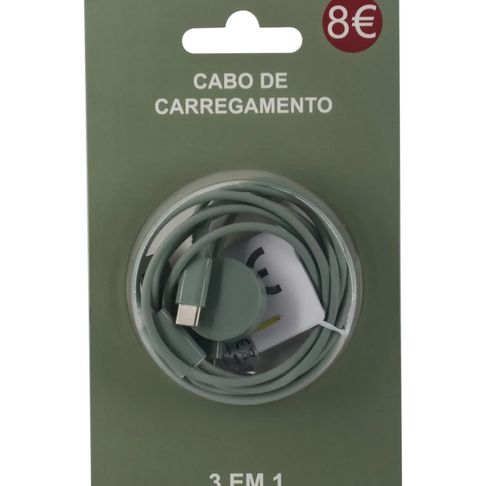 Sale Onetop Cabo De Carregamento 3 Em 1 Verde Fusion