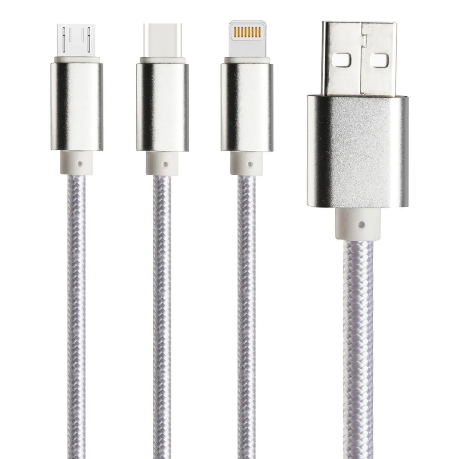 Wesdar Eletrónica > Cabo USB Universal 3 Em 1 Inspiration
