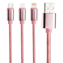 Wesdar Eletrónica > Cabo USB Universal 3 Em 1 Inspiration