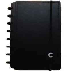 Caderno Inteligente Cadernos E Recargas|Cadernos De Disco > Caderno A5 All Black