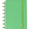 Caderno Inteligente Cadernos E Recargas|Cadernos De Disco > Caderno A5 All Green