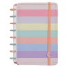 Caderno Inteligente Cadernos E Recargas|Cadernos De Disco > Caderno A5 Arco-Íris Pastel