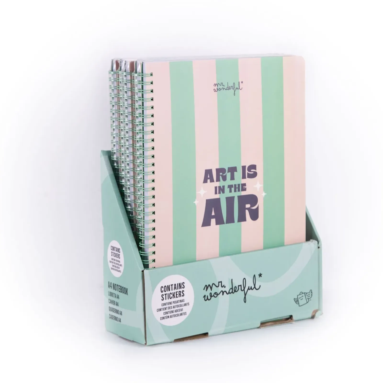 Best Mr Wonderfull Caderno A4 - Art Is In The Air