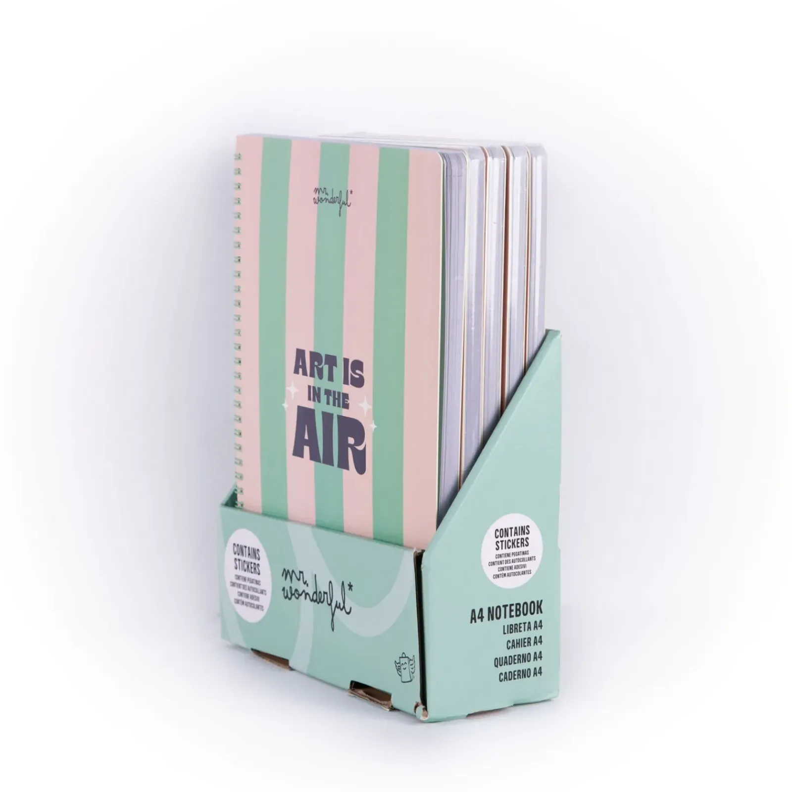 Best Mr Wonderfull Caderno A4 - Art Is In The Air