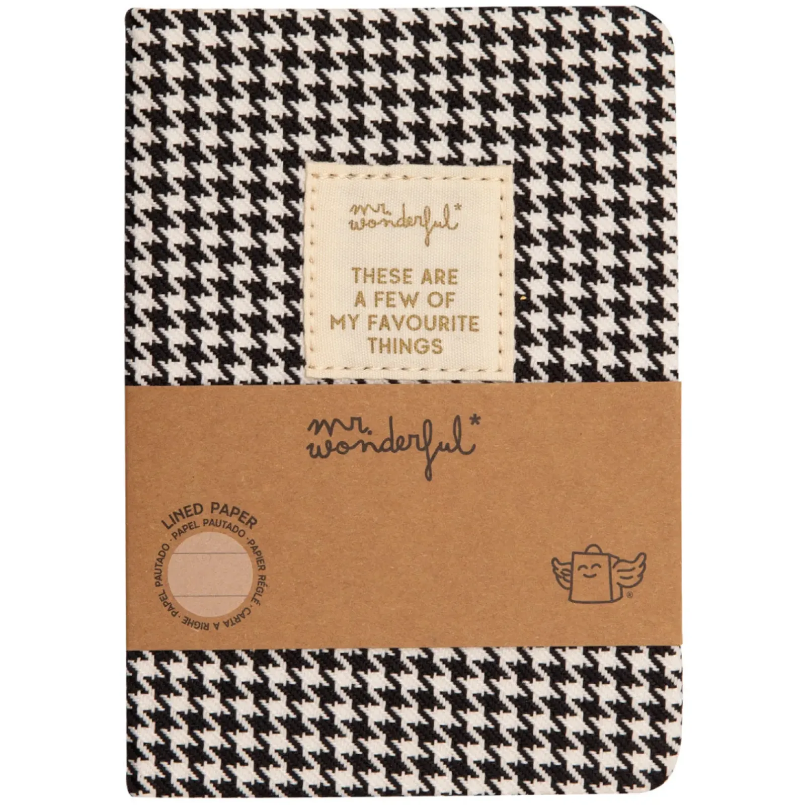 Hot Mr. Wonderful Caderno A6 - Aubergine - In The Middle