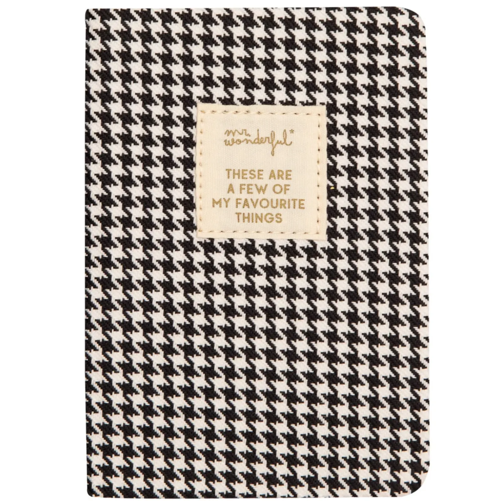 Hot Mr. Wonderful Caderno A6 - Aubergine - In The Middle