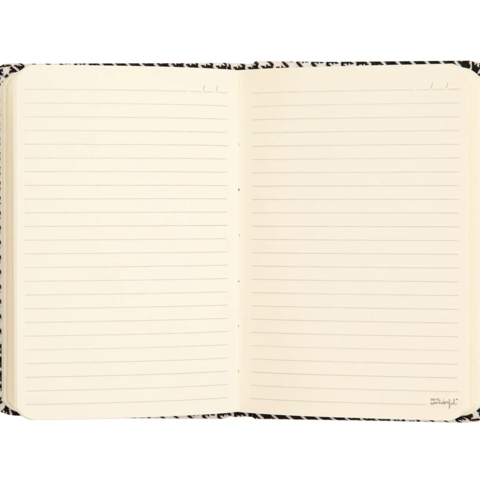 Hot Mr. Wonderful Caderno A6 - Aubergine - In The Middle