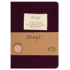 Sale Mr. Wonderful Caderno A6 - Aubergine In The Middle