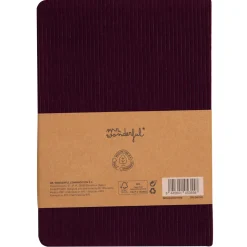 Discount Mr. Wonderful Caderno A5 - Aubergine In The Middle