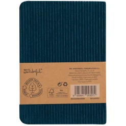 Mr. Wonderful Papel De Impressão > Caderno A6 - Blue In The Middle