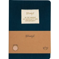 Mr. Wonderful Papel De Impressão > Caderno A5 - Blue In The Middle