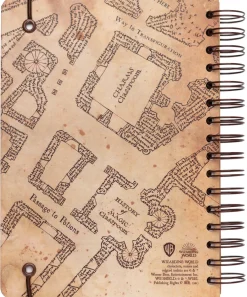 Harry Potter Cadernos E Blocos > Caderno A5 Bullet - The Marauder's Map