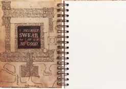 Harry Potter Cadernos E Blocos > Caderno A5 Bullet - The Marauder's Map