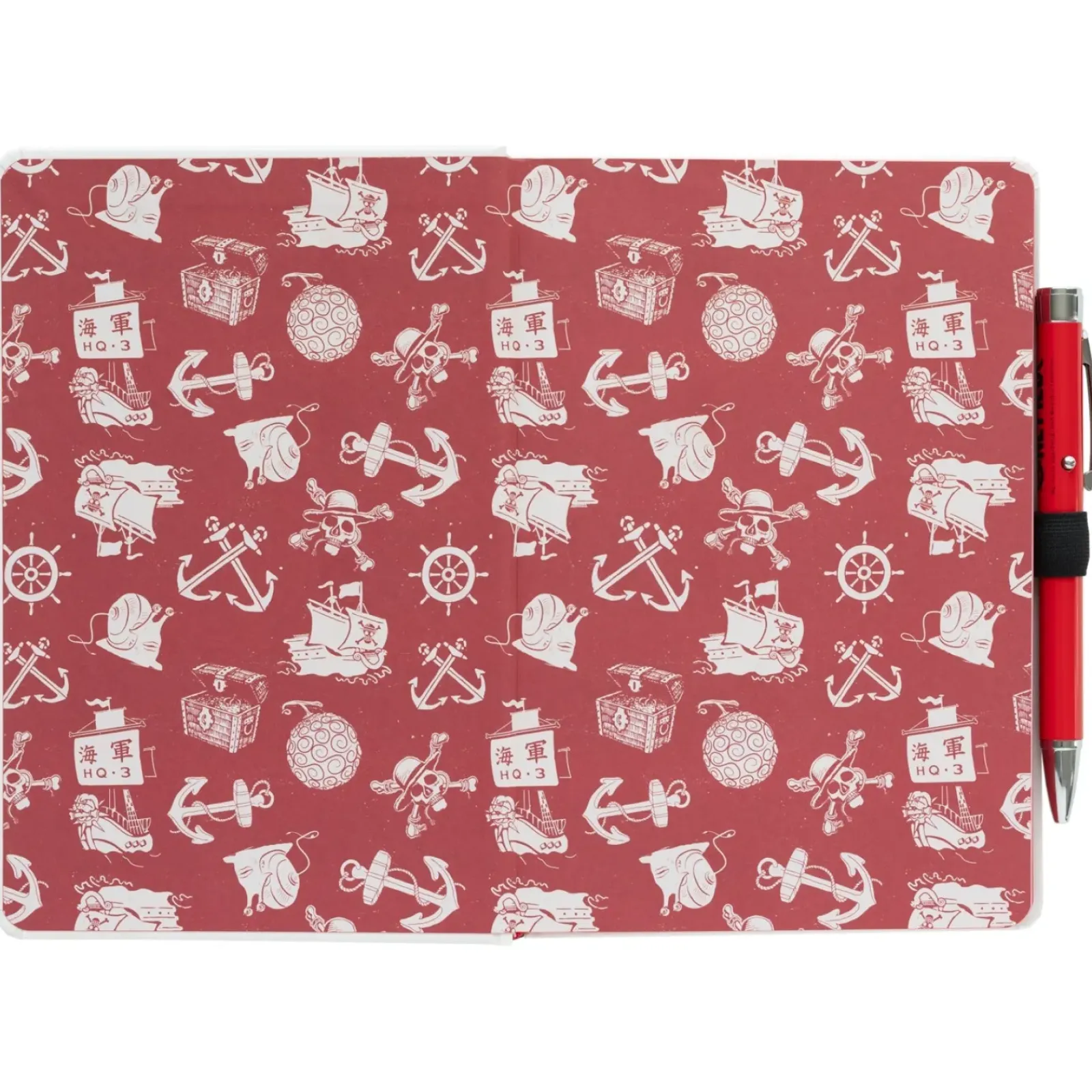 One Piece Cadernos E Blocos > Caderno A5 Com Caneta - Netflix