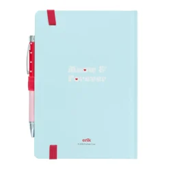 Pusheen Cadernos E Blocos > Caderno A5 Com Caneta - Purrfect
