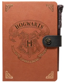 New Harry Potter Caderno A5 com Caneta Varinha -