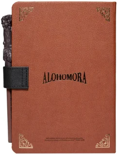New Harry Potter Caderno A5 com Caneta Varinha -