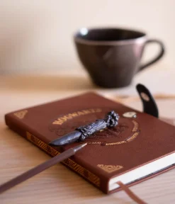 New Harry Potter Caderno A5 com Caneta Varinha -