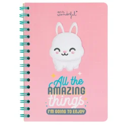Mr. Wonderful Cadernos E Blocos > Caderno A5 3D - All The Amazing Things
