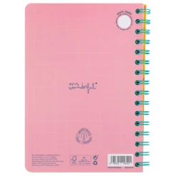 Mr. Wonderful Cadernos E Blocos > Caderno A5 3D - All The Amazing Things