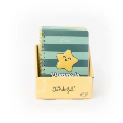 Clearance Mr Wonderfull Caderno A5 3D - Estrela