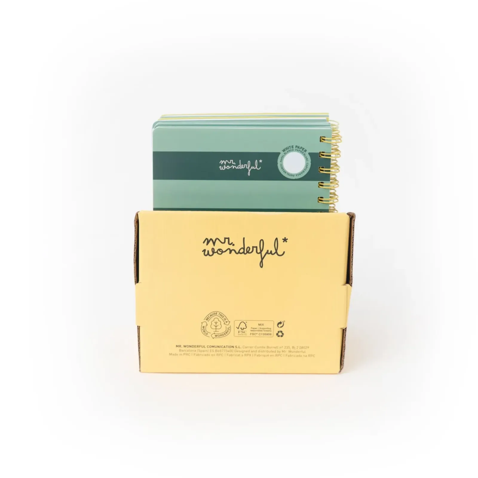 Clearance Mr Wonderfull Caderno A5 3D - Estrela