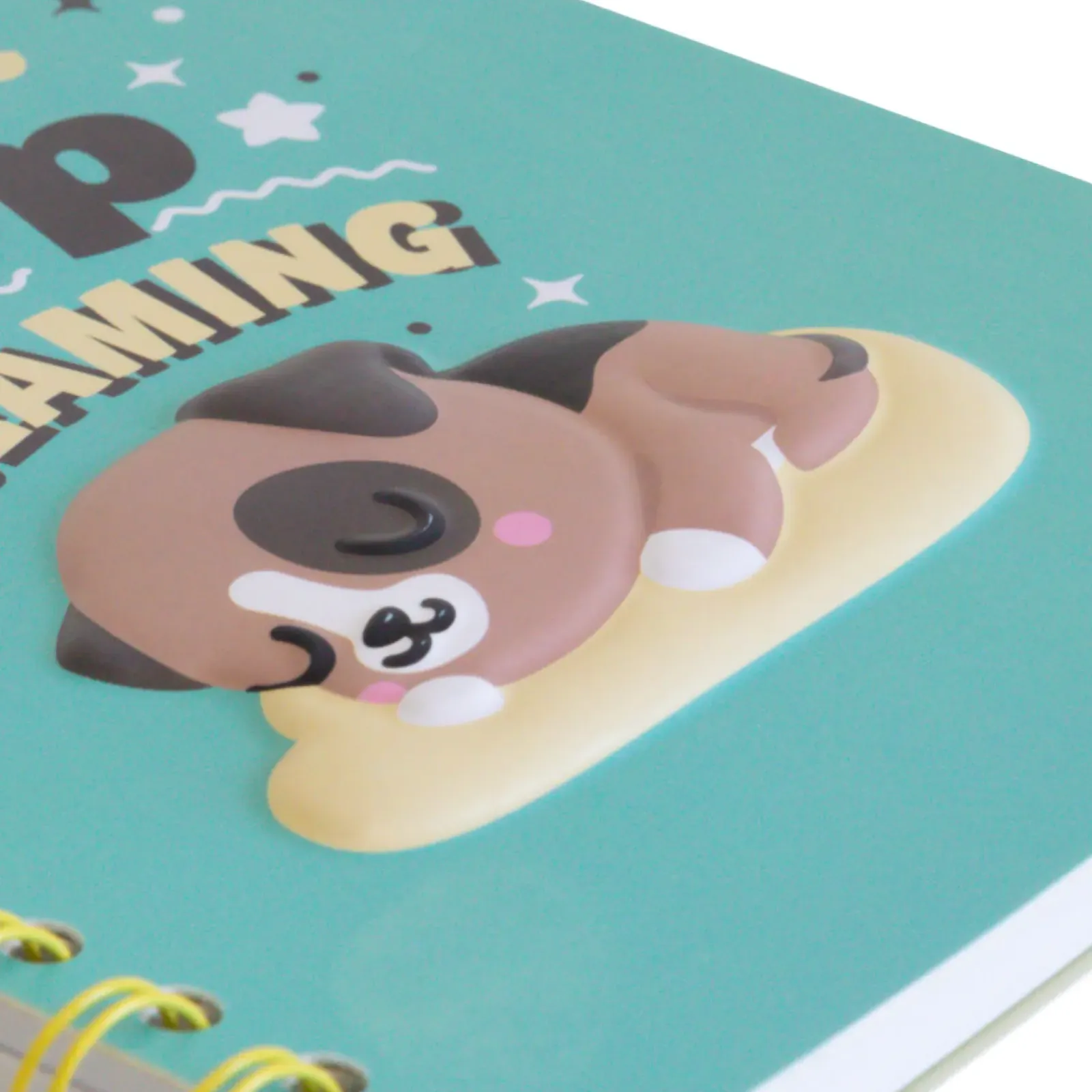 Best Mr. Wonderful Caderno A5 3D - Never Stop Dreaming