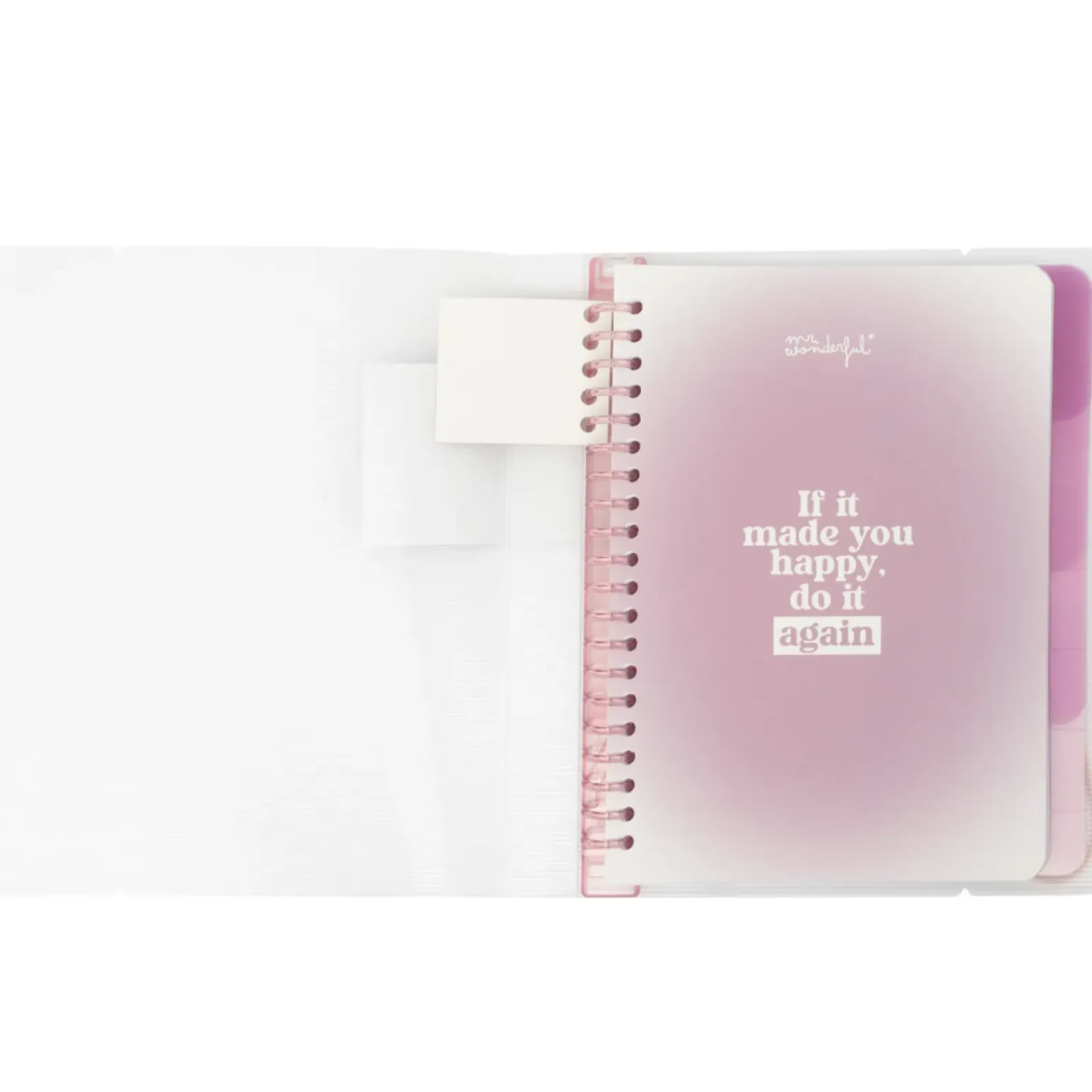 Sale Mr. Wonderful Caderno A5 - Do It Again