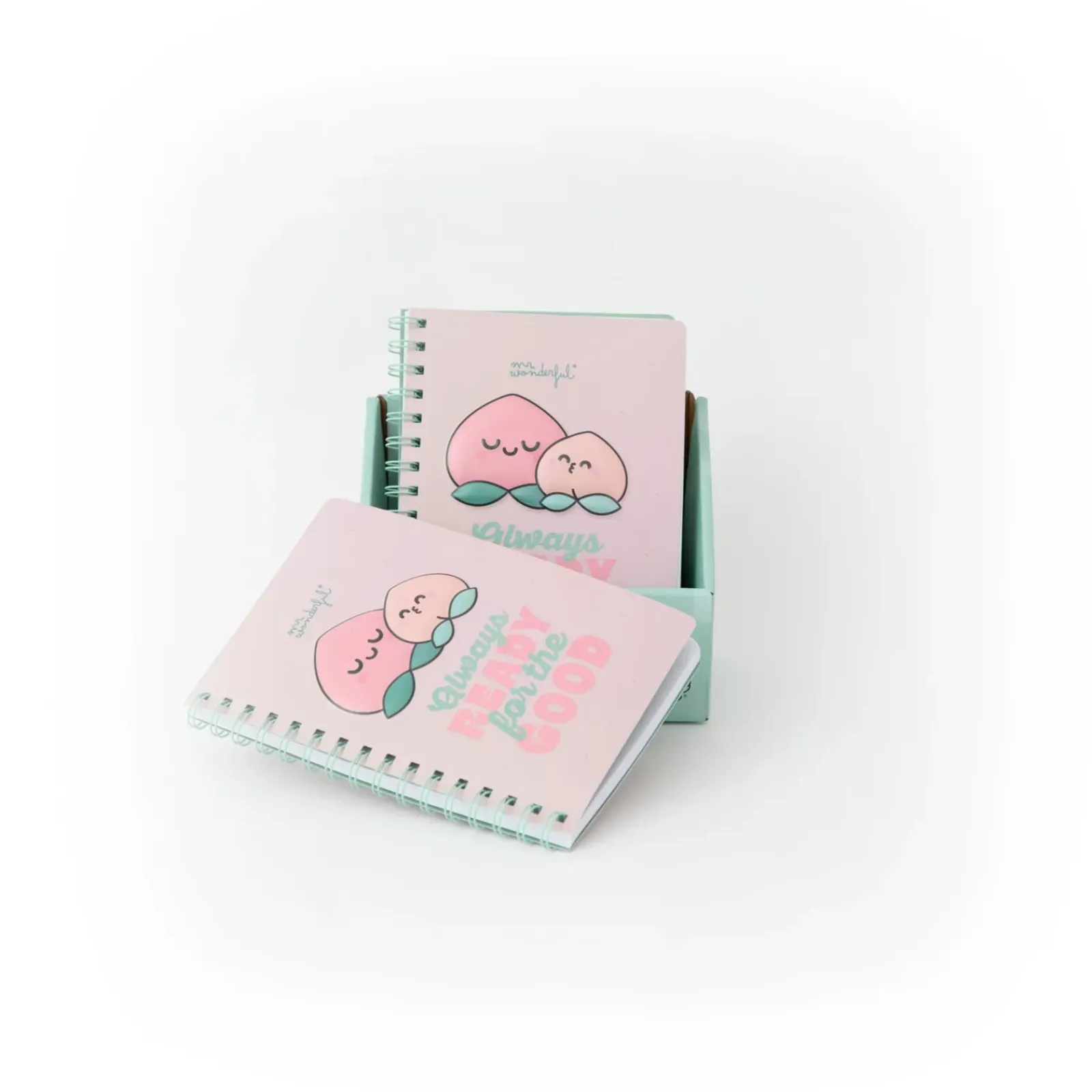 Hot Mr Wonderfull Caderno A5 3D - Pêssego