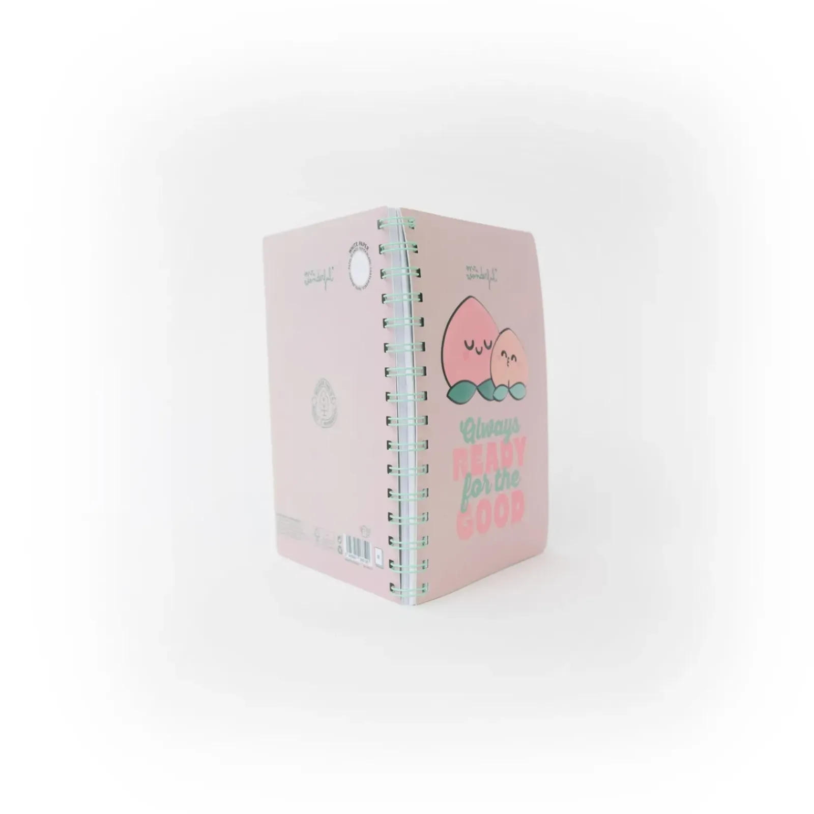 Hot Mr Wonderfull Caderno A5 3D - Pêssego