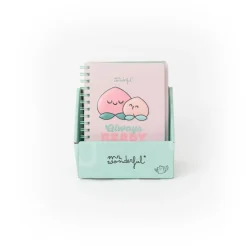 Hot Mr Wonderfull Caderno A5 3D - Pêssego